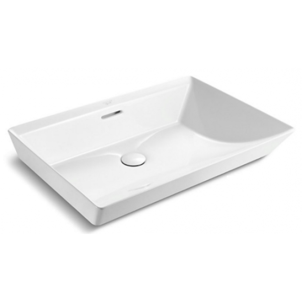 Kohler K-EX21060T-0 Brazn 長方形台上式面盆不連台 (白色)